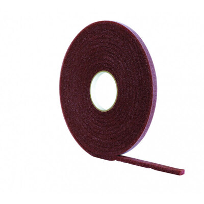 PVC Foam Draught Excluder Brown 15m