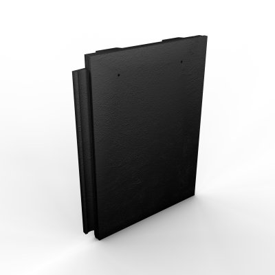 Thin Flat Concrete Roof Tile Grey