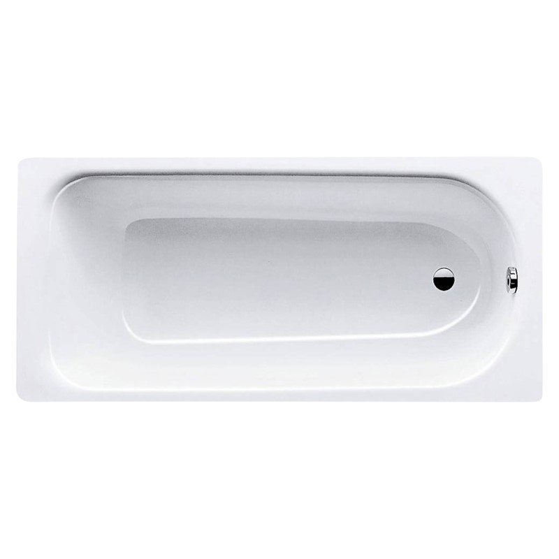 Kaldewei 1400 x 700mm Eurowa No Tap Hole Bath White BS79203AS