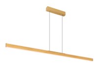 ONE LINEAR 140 PHASE up/down, brass pendant light, 35W 2700/3000