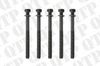 Cylinder head bolt, New Holland M12 x 1.75 x 143mm for cylinder head on FPT F5 engine. New Holland 