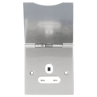 Socket Ultimate 1 Gang Floor Socket Stainless Steel