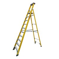 ARD 10 Step Pro Fibreglass Platform Step Ladder