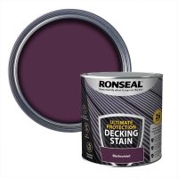 Ronseal Ultimate Protection Deck Stain 2.5L Can & Swatch