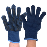 Bodytech Navy Thermal Gloves with Dots