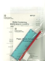 ADMIRALTY Wallet Containing Ships Boats Charts and Drawing Materials NP727