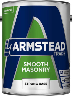 Armstead Trade Smooth Masonry Strong Base 5L Paint 5218606
