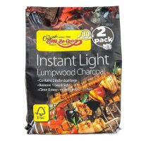 Bar-Be-Quick Instant Lighting Charcoal (2 Inner Bags)