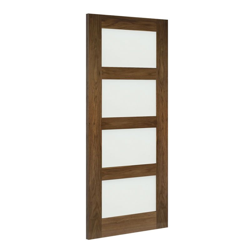 HP1G- Frosted Glass Walnut