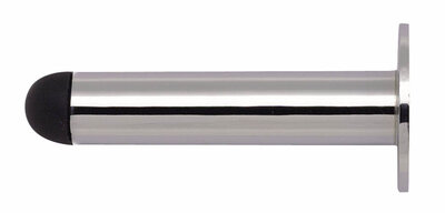 Cylinder Projecting Door Stop 63mm Polished Chrome