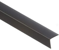 Corner Angle Trim Black PVC 35 x 35mm 2.4 Metre - 1.5mm Thick