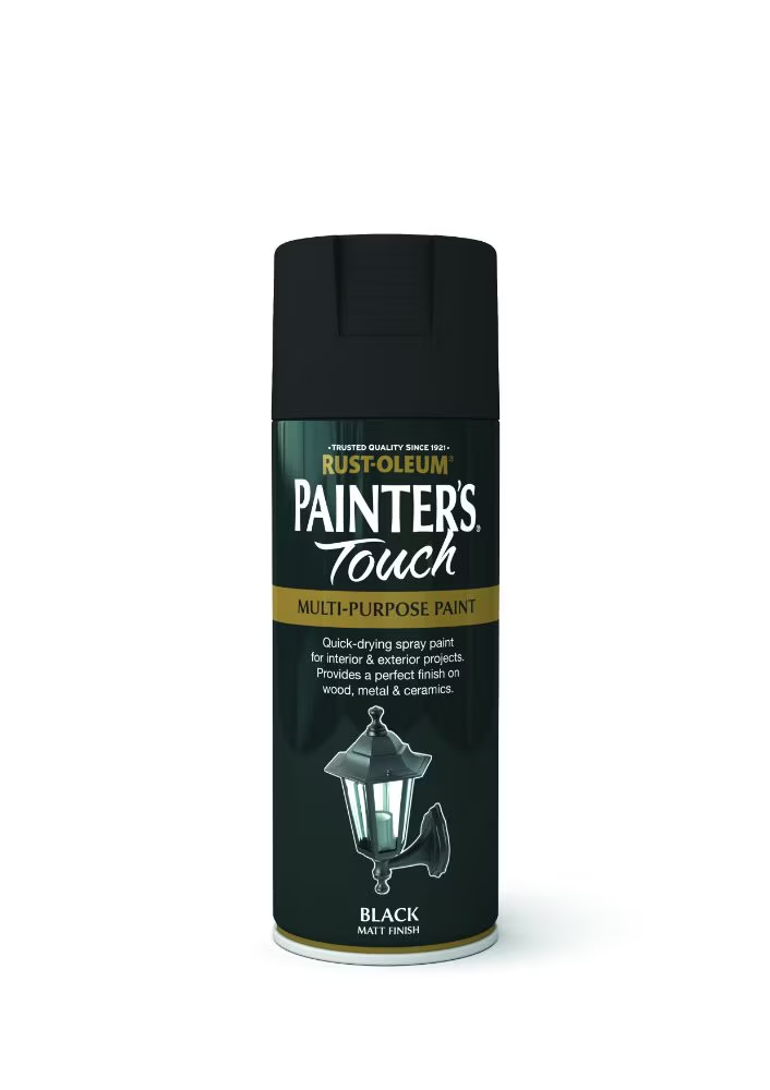 Rustoleum 400ml Spray Painters Touch Matt Black