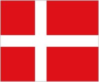 Denmark Flag 1/2 Yard