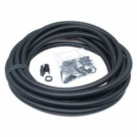 Univolt CFX25B 25mm PVC Flexible Conduit Contractor Pack 10m Reel + 5 Glands
