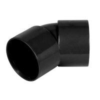 Davant 45&Oslash; Obtuse Bend 40mm Black PWE4540B