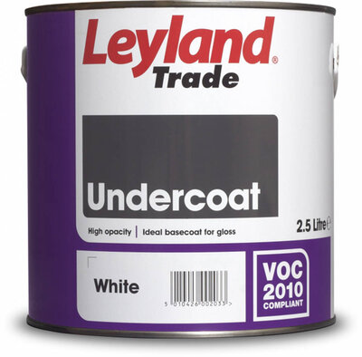 Leyland Undercoat Paint White 2.5L