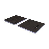 Abacus Elements Concept Kit 3L Raised Wetroom Linear Drain with Installation Kit 1850 x 900 x 50mm