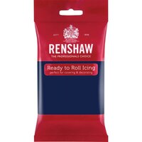 RENSHAW READY TO ROLL ICING NAVY BLUE (1 x 250g)