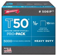 ARROW A506IP- 6 BULK X 5000 T50 3/8 STAPLES