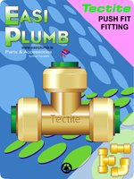 Easi Plumb 3/4" Tectite Equal Tee T18