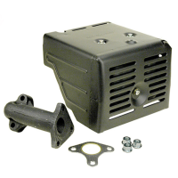 Replacement Honda GX390 - Muffler Exhaust c/w Manifold