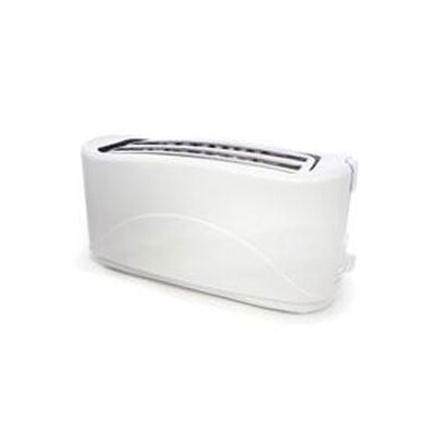 Lloytron 4 Slice 2 Slot White Toaster
