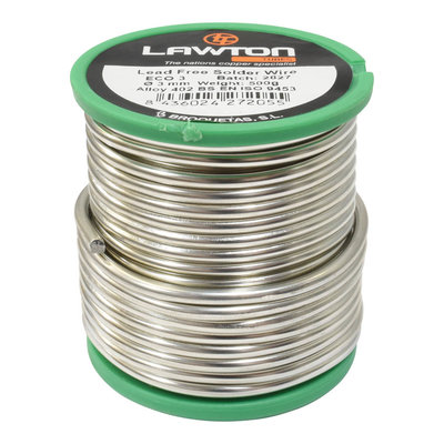 Lawton Lead Free Solder Wire 500g Coil