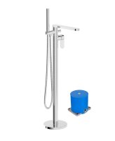 URBAN FLOORSTANDING BATH SHOWER MIXER CHROME