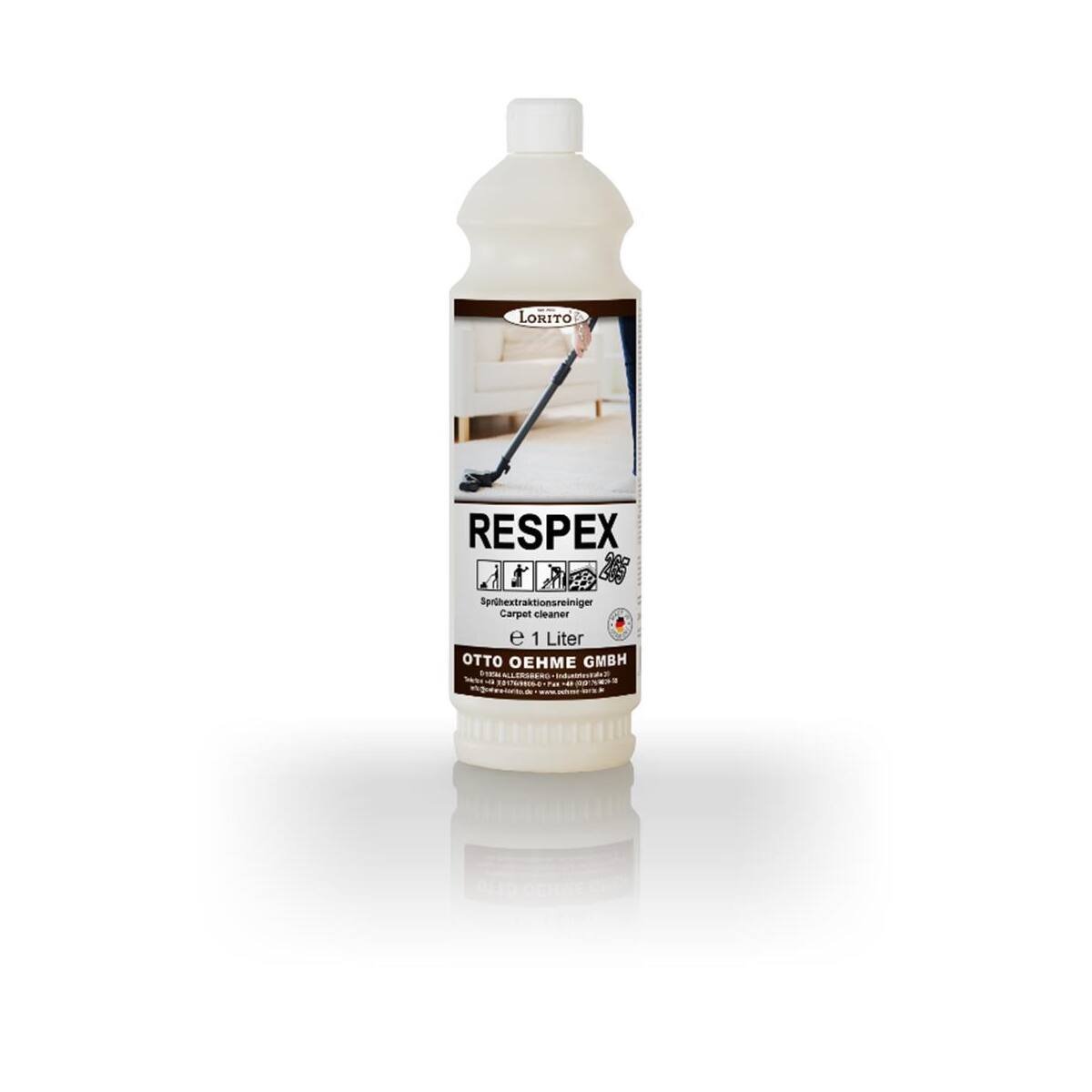 RESPEX LOW FOAM CARPET EXTRACTION SHAMPOO 1ltr