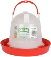 Supa Red & White Poultry Drinker 1.5 Litre x 3