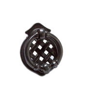 PREMIER 45MM RING PULL AND BACK PLATE PEWTER