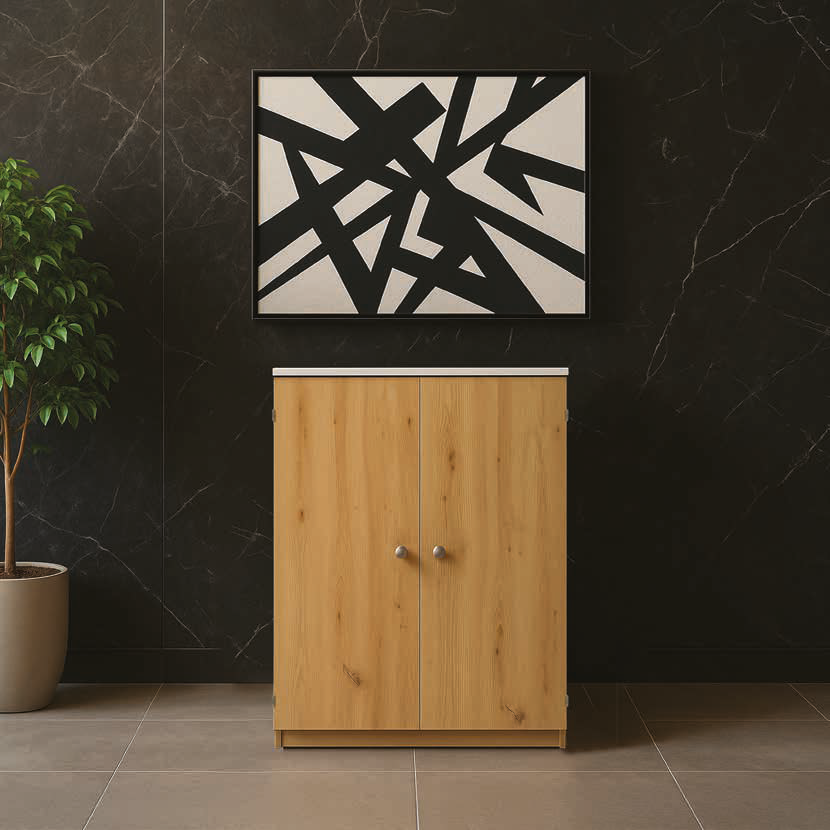 SACLÒ CABINET OAK EFFECT 2 STREAM WOOD