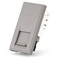 Lincoln CAT6 Connector Module - Grey Insert - 3290-308