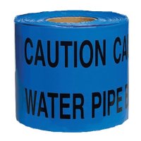 Underground Warning Tape - Caution Water Pipe - 150mm x 365m