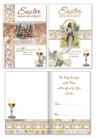 Easter Mass Bouquet Card/2 Designs   (85965)