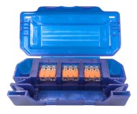 FAST FIX JUNCTION BOX INCLUDES 3 3-POLE CONNECTORS