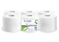 Lucart Eco Mini Jumbo Toilet Roll (2.25"Core) 150m x 12 rolls