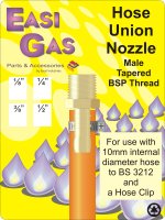Easi Plumb 1/2" Male x Hose Union Nozzle