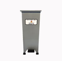 Fire Retardant Bin Sml 20lt (SC) Grey