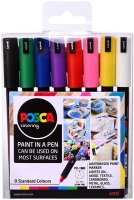 Posca Markers PC-1MR - Ultra Fine 0.7mm - 8 piece
