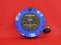 10 Metre 10 Amp Cable Reel c/w 2 13A Sockets