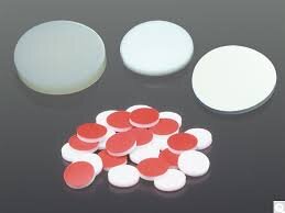 8mm x 0.065" Red PTFE/Silicone Septa