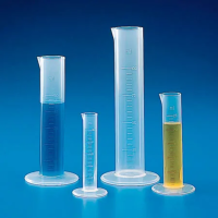 Graduated measuring cylinder 10ML short form polypropylene. KARTELL