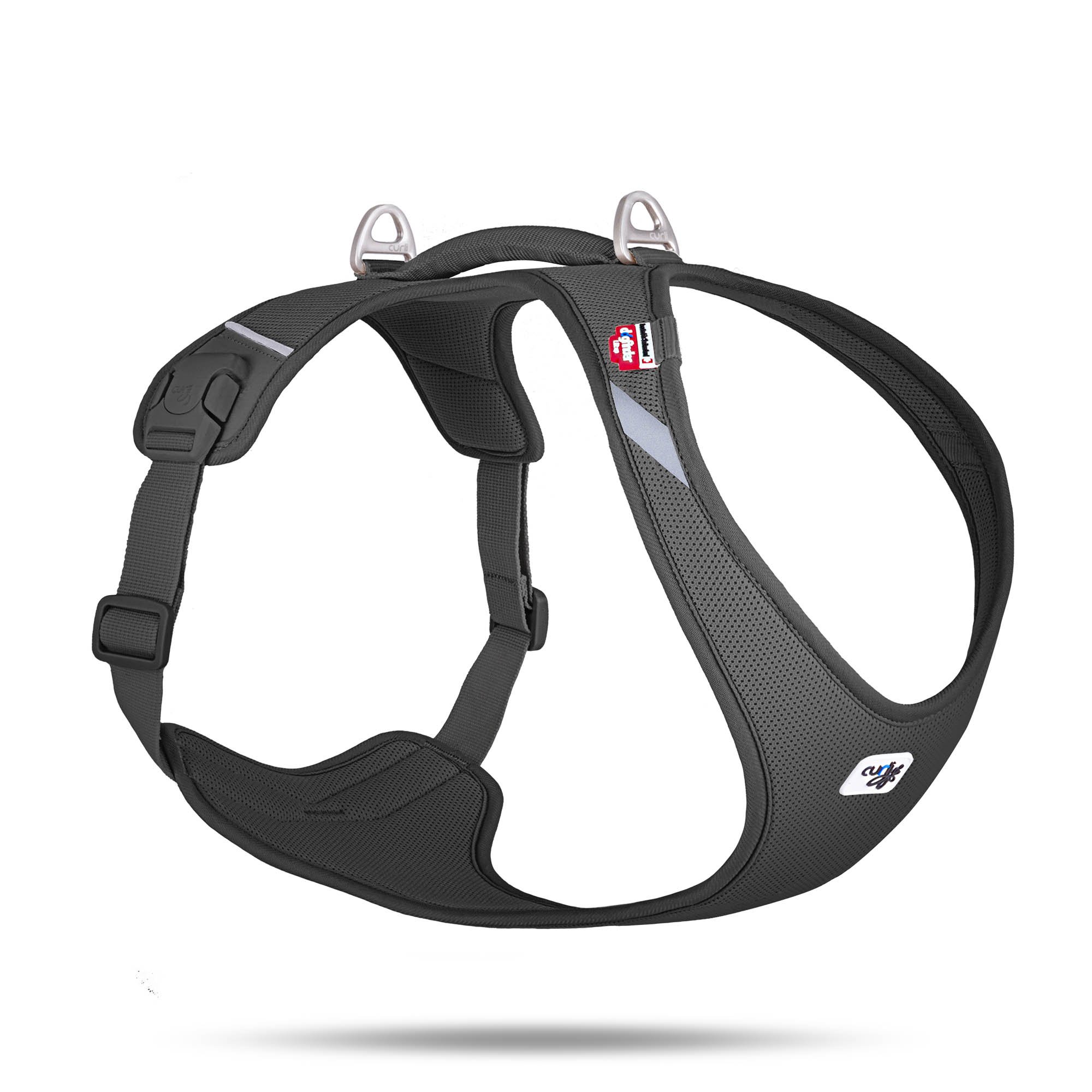 Curli Belka Harness Air-Mesh Black 2X-Large