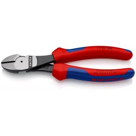 Knipex 180mm High Leverage Side Snips 7402180