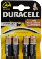 Duracell Duralock AA Battery Pack of 4