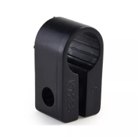 Cable Cleat 15.2mm X 6.0mm (1/4") Black LDPE