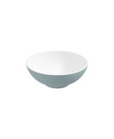 SKAL ROUND WASH BASIN 400X150 WHITE - CORAL GREEN & WASTE