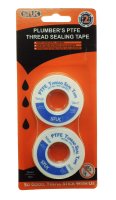 STUK 12MM X 12MTR  PTFE TAPE TWIN