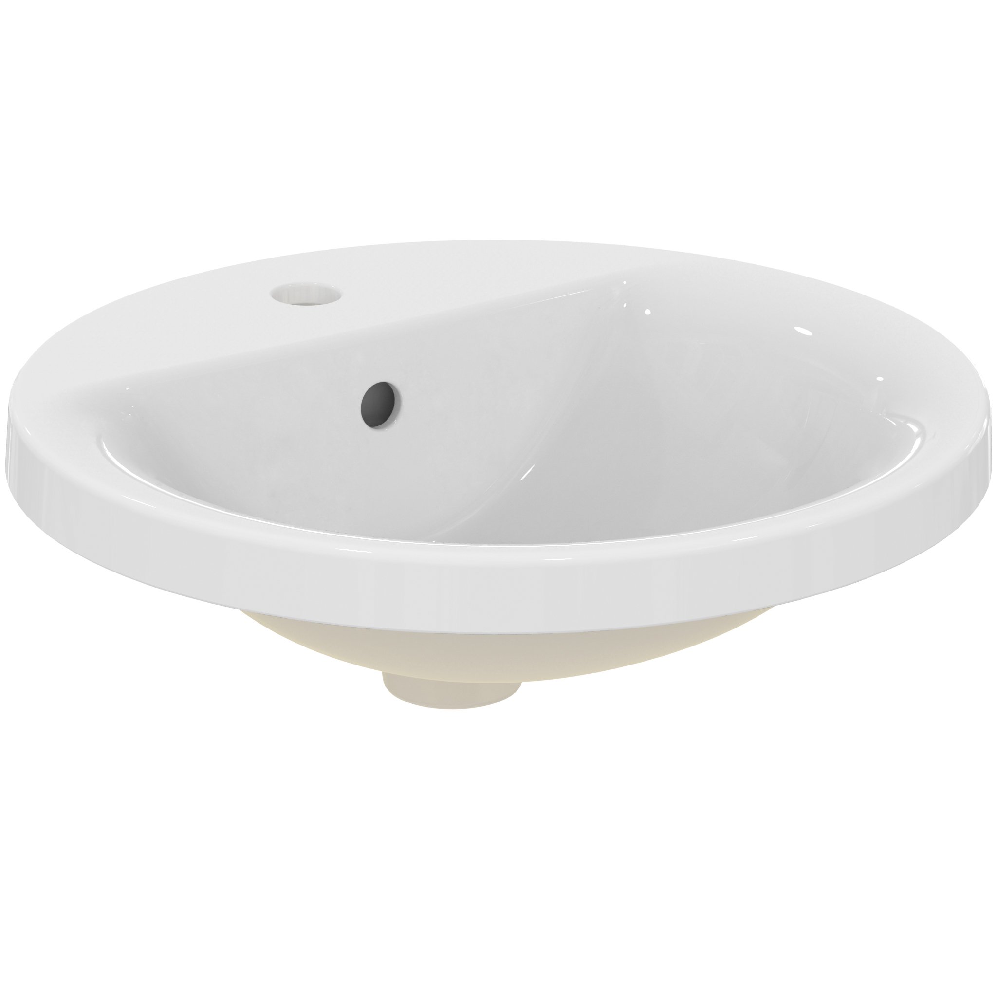 CONCEPT I/CTP BSN 48X48 WHITE 1TH SPHERE